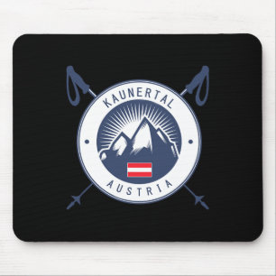 Kaunertal Skiurlaub, Après-Ski Skifahren Österreic Mousepad