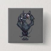 Kauspielzeug Button (Vorderseite)