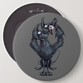 Kauspielzeug Button (Vorne & Hinten)