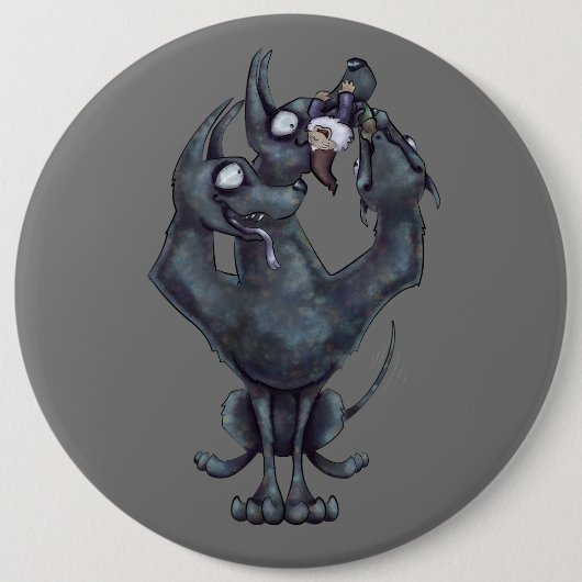 Kauspielzeug Button (Vorderseite)