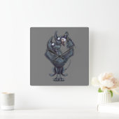 Kauspielzeug Quadratische Wanduhr (Zuhause)