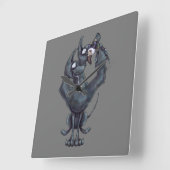 Kauspielzeug Quadratische Wanduhr (Winkel)