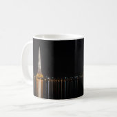 KAUST-Leuchtturm Kaffeetasse (Vorderseite Links)