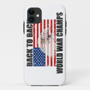 Kaut hinterer Weltkrieg der Rückseiten-2 Case-Mate iPhone Hülle