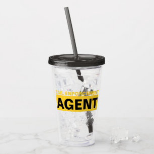 Kaution Agent Acryltrinkbecher