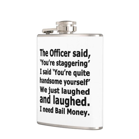 Kaution Flachmann (Links)