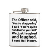 Kaution Flachmann (Vorderseite)