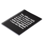 Kaution Notizblock (Linke Seite)