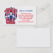 Kautionen, die Gefängnis-Visitenkarte sprengen Visitenkarte (Vorne/Hinten)