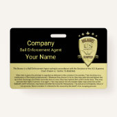 Kautions-Agent Ausweis (Vorderseite)