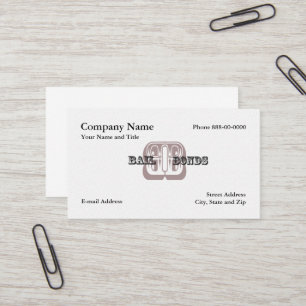 Kautions-Bürge-Visitenkarte Visitenkarte