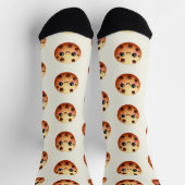 Kautschokolade Chip Cookies Socken (Oben)