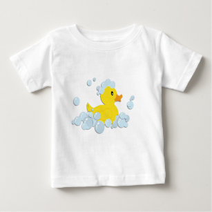 Kautschuk-Ducky in Blasen Baby T-shirt