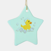 Kautschuk-Ducky in Blasen Keramikornament (Rechts)