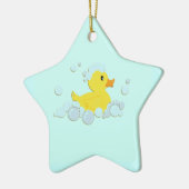 Kautschuk-Ducky in Blasen Keramikornament (Links)