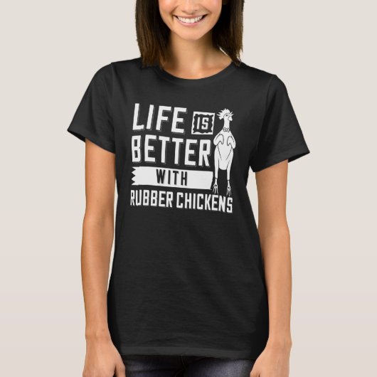 Kautschukhühnchen Screening-Kostüm T-Shirt (Vorderseite)