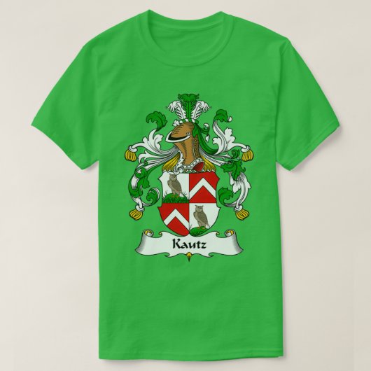 Kautz-Familienwappen T-Shirt (Design vorne)