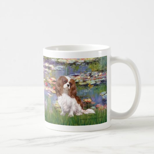 Kavalier 2 (bl) - Lilien 2 Kaffeetasse (Rechts)