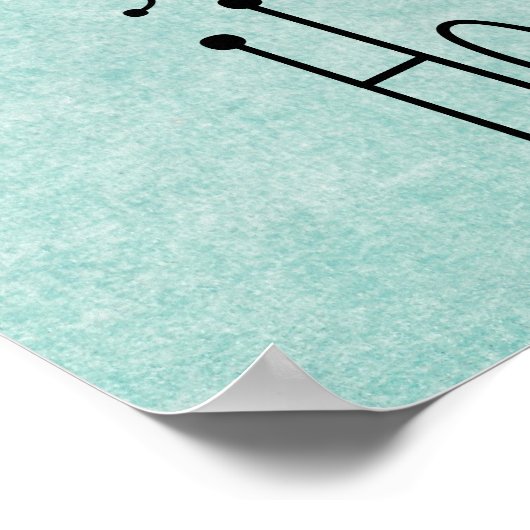 Kavalier King charles spaniel ruby Art Poster (Ecke)