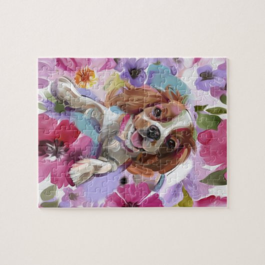 Kavalier-König-Charles-Paniel PUZZLE| Blenheim Puzzle (Horizontal)