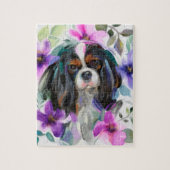 Kavalier-König-Charles-Paniel PUZZLE| Trikolon Puzzle (Vertikal)