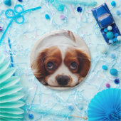 Kavalier König Charles Spanier Pappteller (Party)