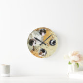 Kavalier König Charles Spanier Runde Wanduhr (Zuhause)