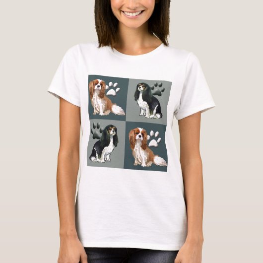 Kavalier König Charles Spanier T-Shirt (Vorderseite)