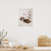 Kavalier mit Bauch Poster (Küche)