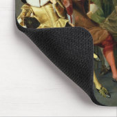 Kavaliere in einer Taverne Mousepad (Ecke)