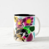 Kavalierspaniel  zweifarbige tasse (VorderseiteRechts)