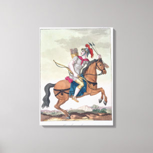 Kavallerie Bogenschütze, von "L'Antica Rom", 1825 Leinwanddruck