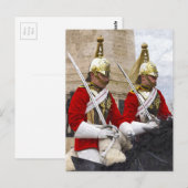Kavallerie im Haushalt Wechsel der Garde Art Postkarte (Vorne/Hinten)