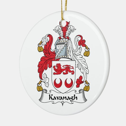 Kavanagh Familienwappen Keramikornament (Links)