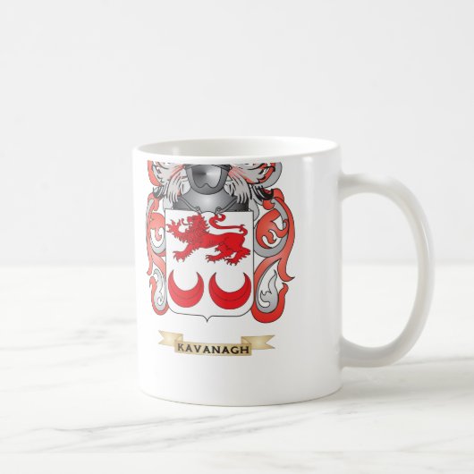 Kavanagh Wappen (Familienwappen) Kaffeetasse (Rechts)