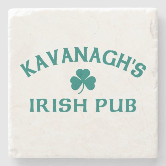 Kavanaghs irischer Pub Steinuntersetzer (Vorderseite)