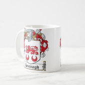 Kavanaugh Familienwappen Kaffeetasse (Vorderseite Links)