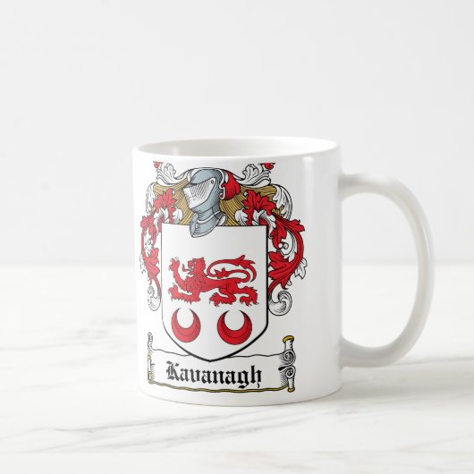 Kavanaugh Familienwappen Kaffeetasse (Rechts)