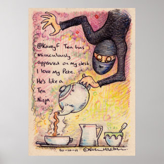 @KaveyFs irkafirka-Druck Poster