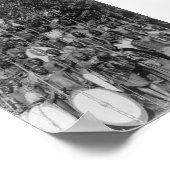 Kavirdos mit Speeren und Schilden Poster (Ecke)