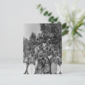 Kavirdos mit Speeren und Schilden Postkarte (Stehend Vorderseite)