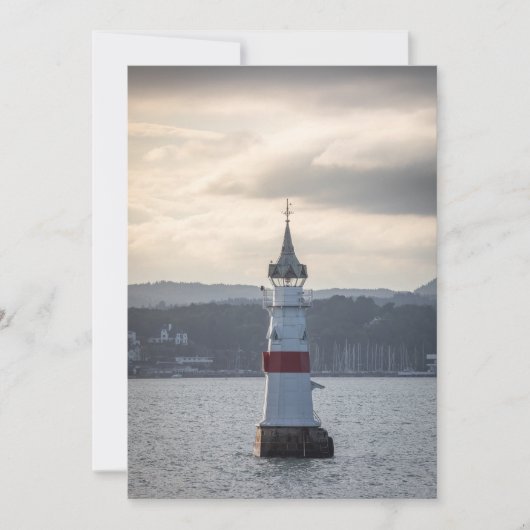 Kavringen Lighthouse Oslo Karte (Vorderseite)