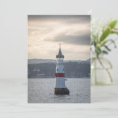 Kavringen Lighthouse Oslo Karte (Stehend Vorderseite)