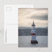 Kavringen Lighthouse Oslo Postkarte (Vorne/Hinten)