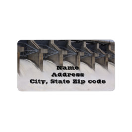Kaw Dam Address Labels Adressaufkleber