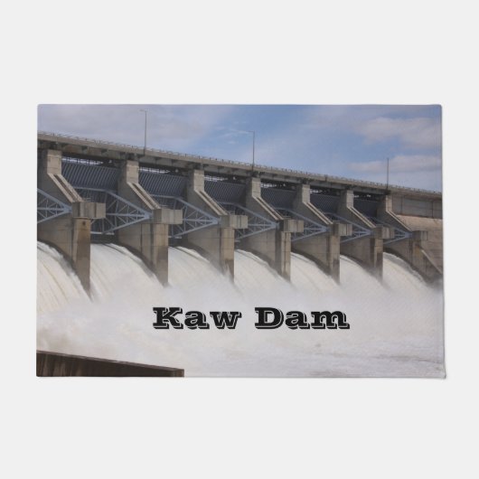 Kaw Dam Doormat Fußmatte (Vorderseite)