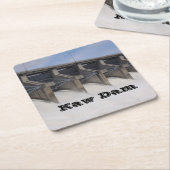 Kaw Dam Drink Coasters Rechteckiger Pappuntersetzer (angewinkelt)