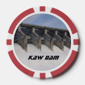 Kaw Dam Pokerchips (Vorderseite)