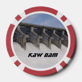 Kaw Dam Pokerchips (Rückseite)