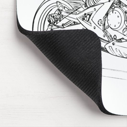 Kaw ER6n 2008 Mousepad (Ecke)